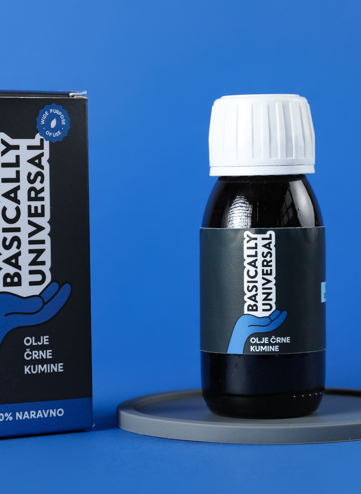 Paket PODPORA · Olje črne kumine + podstavek